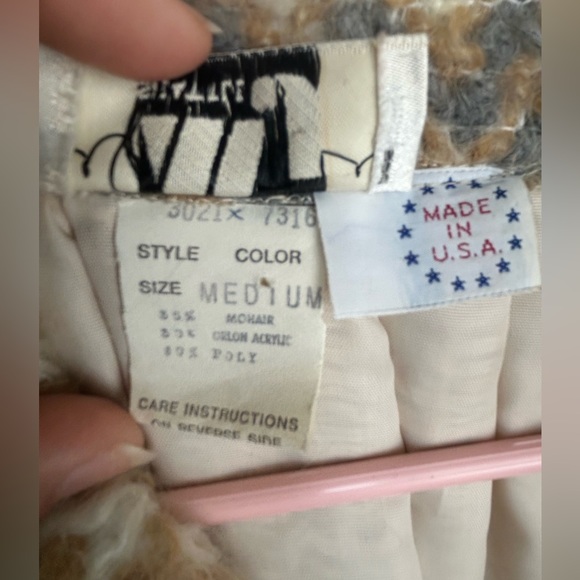 Vintage Mohair lightweight jacket size medium - Picture 2 of 4